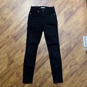 Good American Good Legs Black Skinny Sz 2